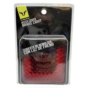 Bully Brand Universal 2" Hitch Cover with Brake Light - CR-007A NEW IN PACKAGE